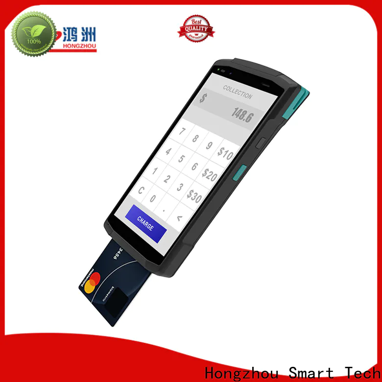 Hongzhou android pos with barcode scanner in hotel
