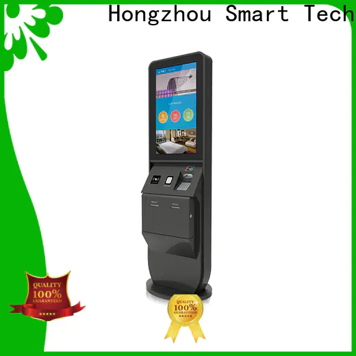 Hongzhou multi function hotel self check in machine with printer for sale