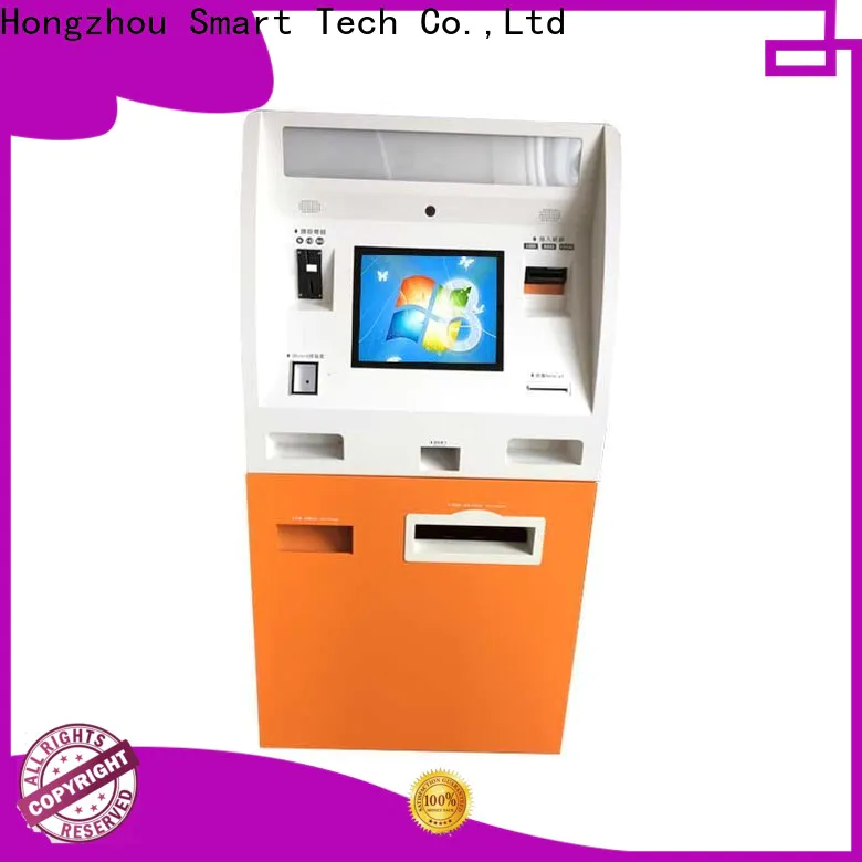 Hongzhou bill payment kiosk with laser printer in bank