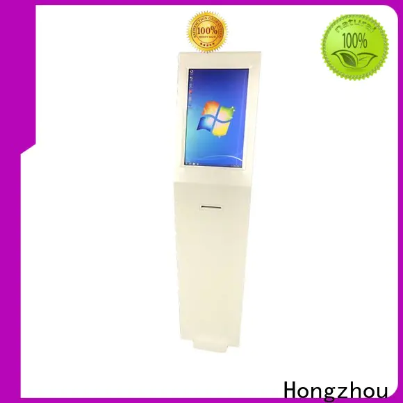 Hongzhou information kiosk machine with printer in airport