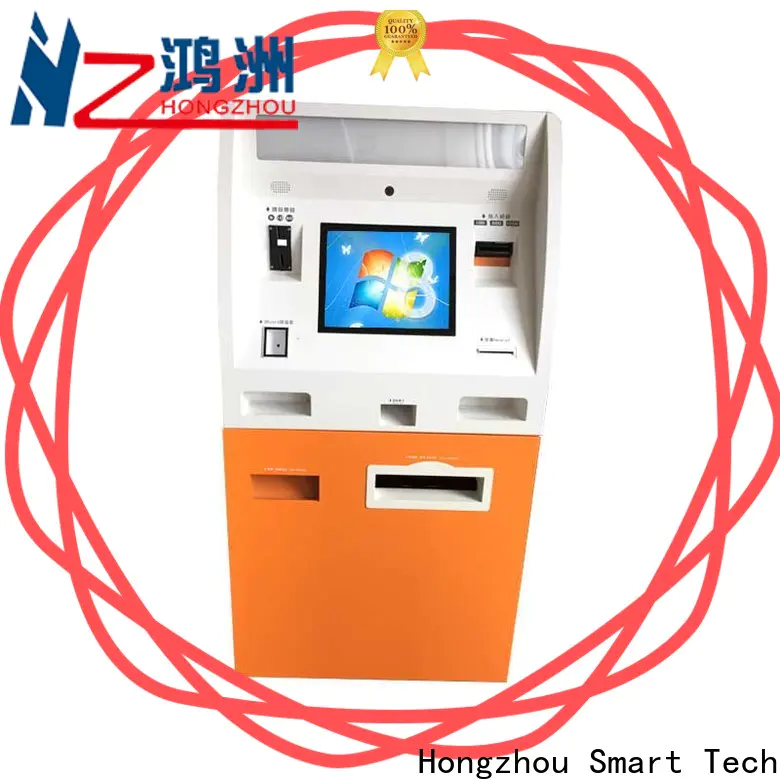 metal automated payment kiosk factory in bank