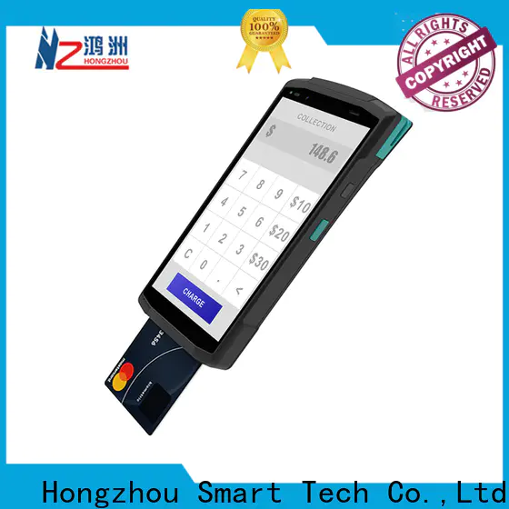 high speed mobile pos terminal with printer in hotel