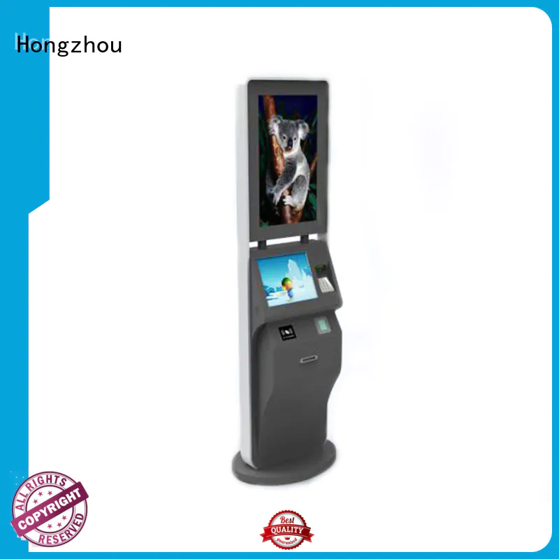 Hongzhou new ticketing kiosk with camera in cinema