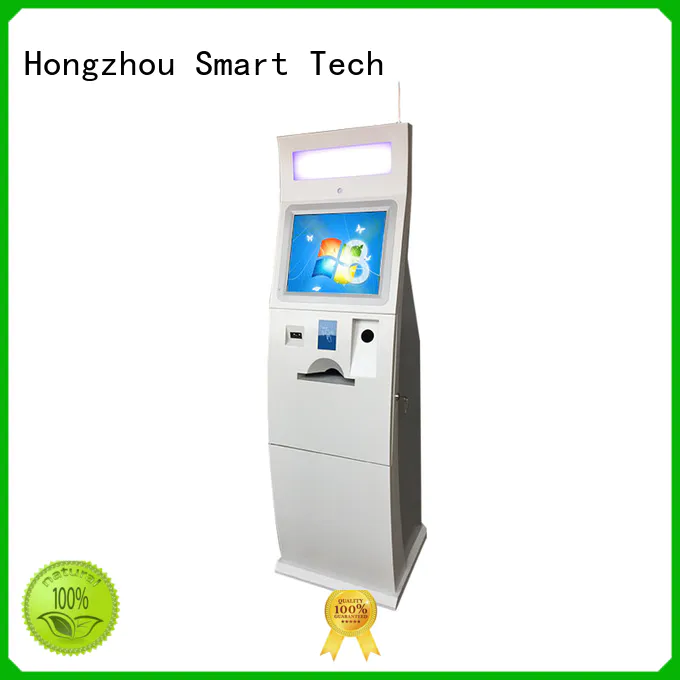 high quality bill payment kiosk with laser printer in hotel