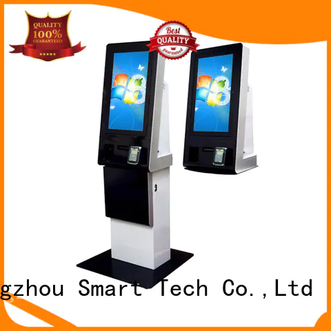 Hongzhou screen self service payment kiosk manufacturer machine in bank