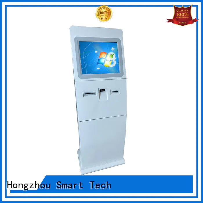 Hongzhou new information kiosk with printer in airport