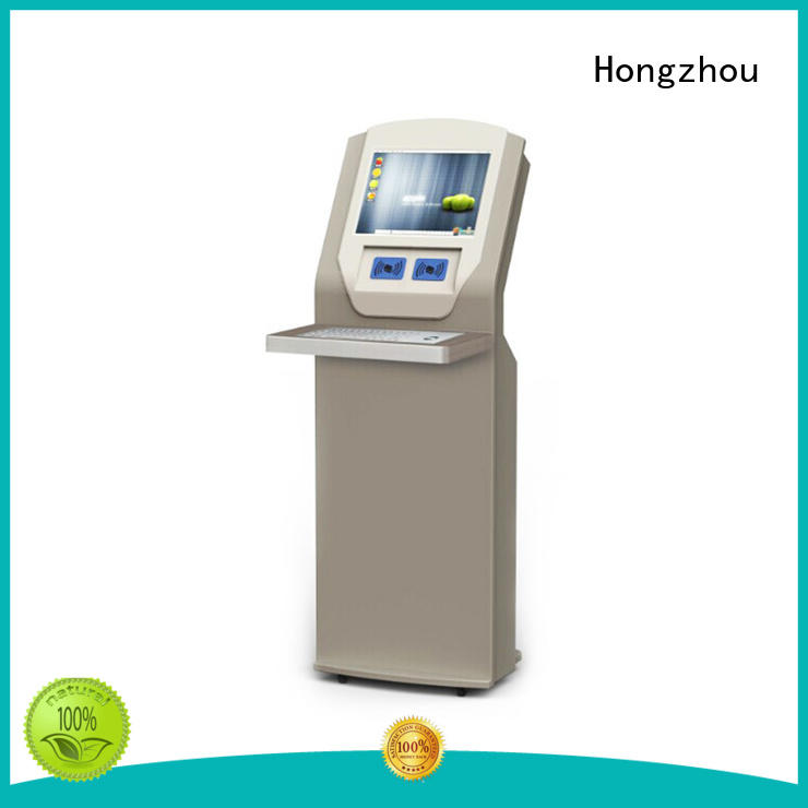 kiosk library self checkout systems interactive Hongzhou