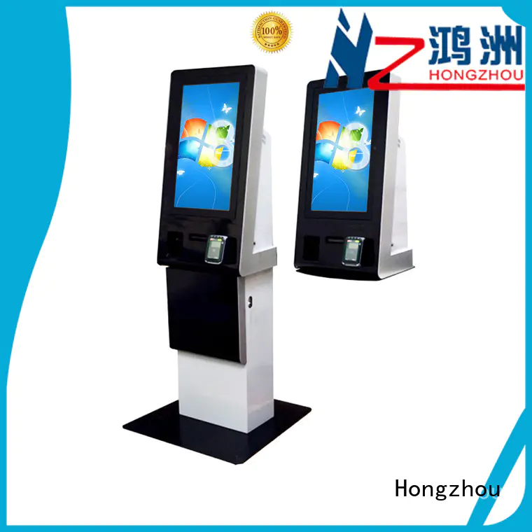 Hongzhou custom self payment kiosk acceptor in hotel