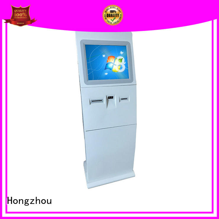 Hongzhou government interactive information kiosk with camera for sale