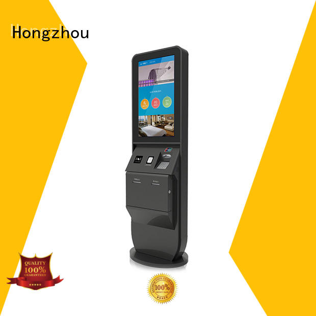 hotel check in kiosk with printer for sale Hongzhou