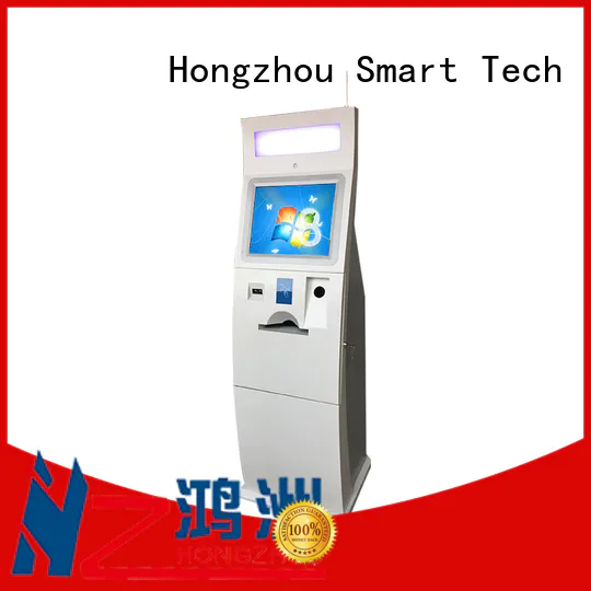 Hongzhou wall mounted automated payment kiosk manufacturer in bank