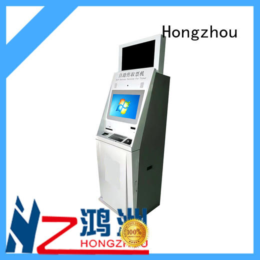 Hongzhou professional ticketing kiosk with wifi for sale