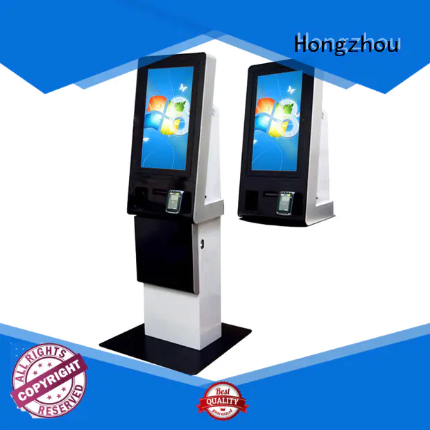 Hongzhou hd touch screen payment kiosk for sale