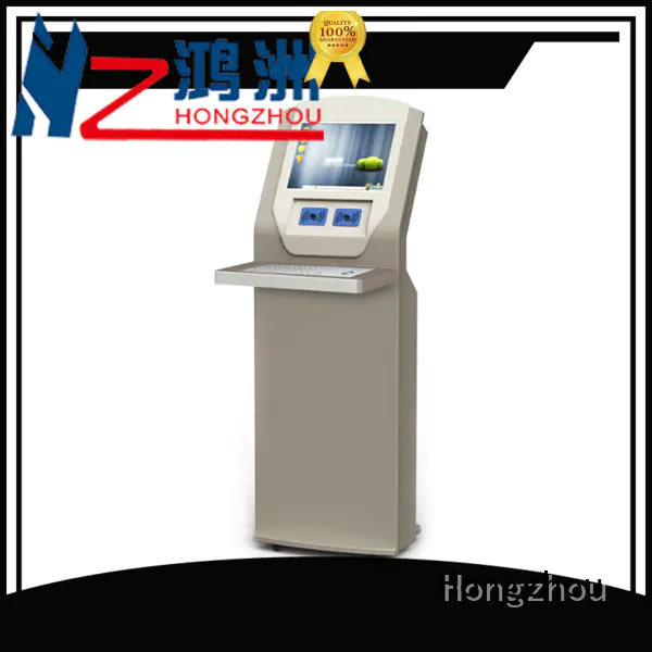 library information kiosk with id card reader in library Hongzhou