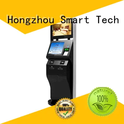 touch screen cinema ticket kiosk with printer in cinema