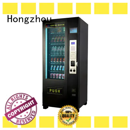 Hongzhou beverage vending machine free standing for shopping mall