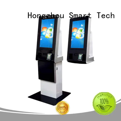 Hongzhou blue payment kiosk system accept in bank