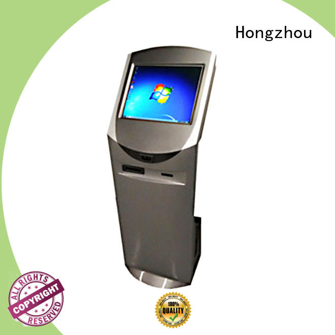 Information Kiosk with card reader function for airport