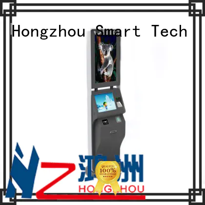 Hongzhou custom ticketing kiosk with camera in cinema