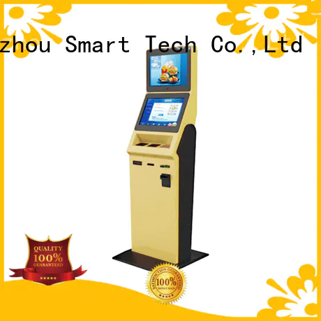 high quality hotel check in kiosk factory in hotel