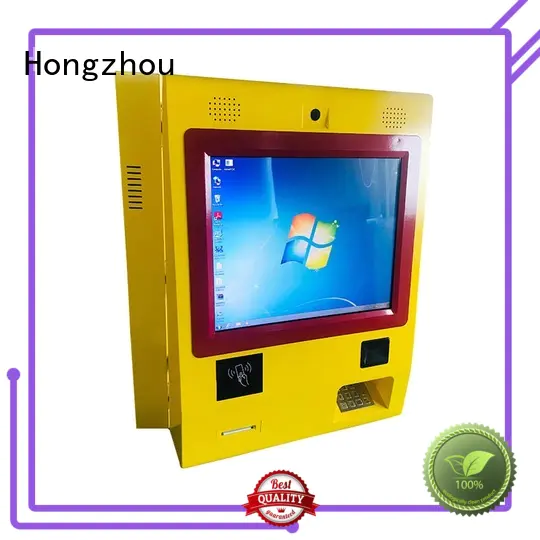 Hongzhou automated payment kiosk supplier in bank