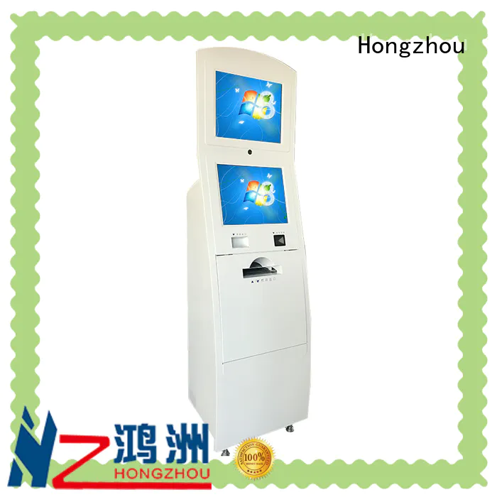 Hongzhou routing touch screen information kiosk in bar