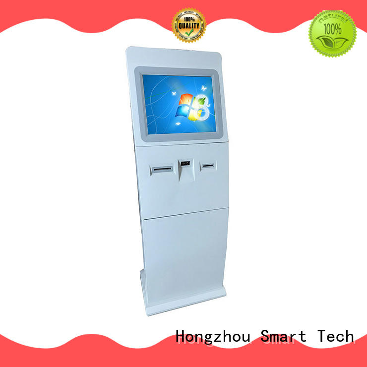 Hongzhou thermal information kiosk with printer in bar