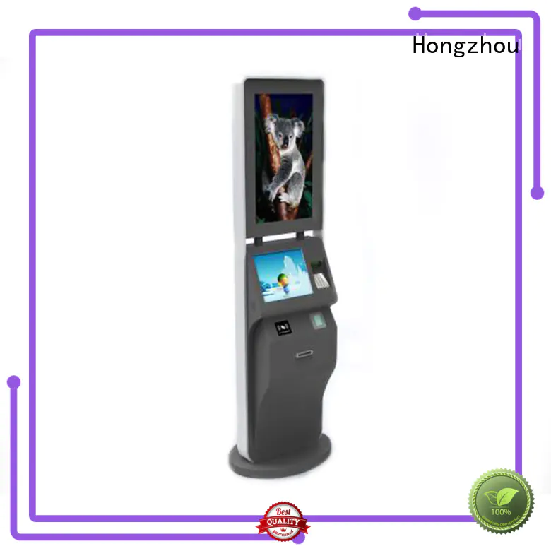top self service ticketing kiosk with wifi on bus station
