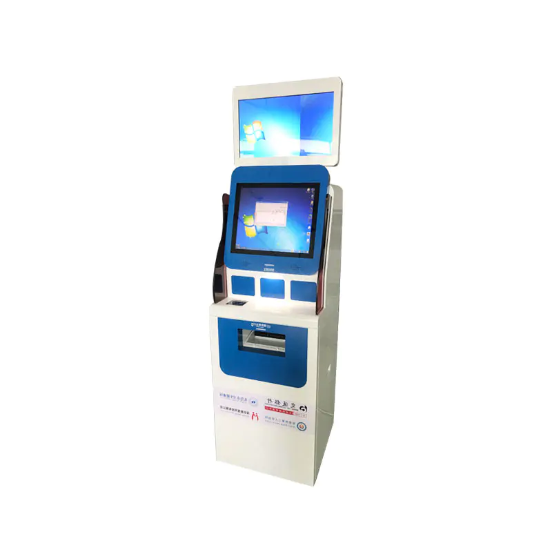 Hongzhou touch screen hospital check in kiosk hot sale for patient