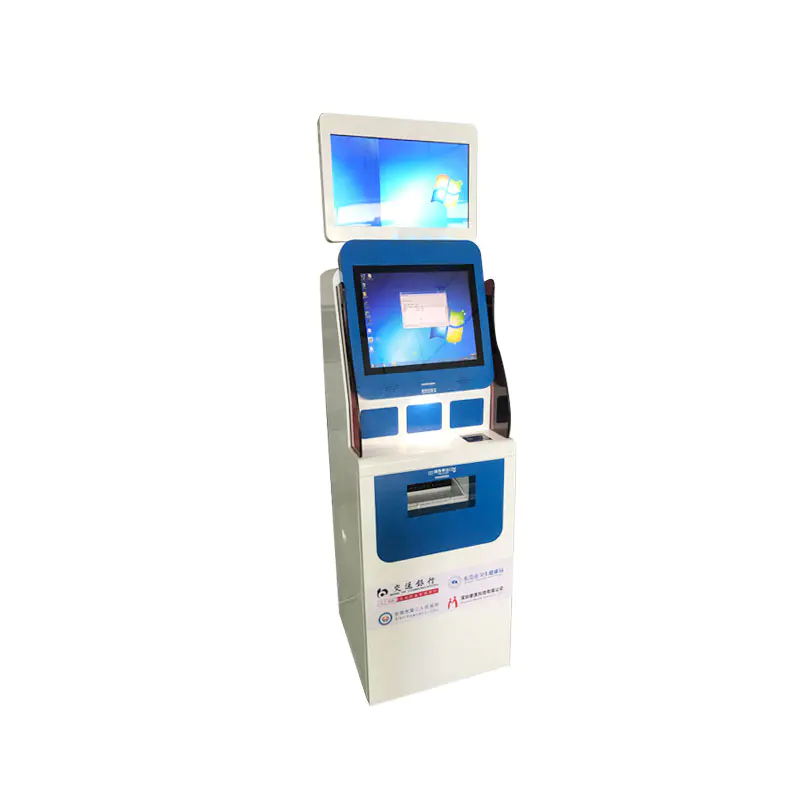 Hongzhou touch screen hospital check in kiosk hot sale for patient
