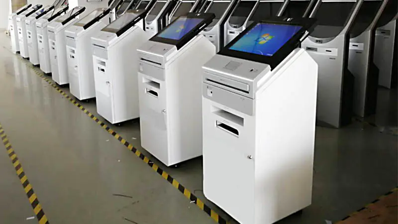 Hongzhou self service point of information kiosk printer in bar