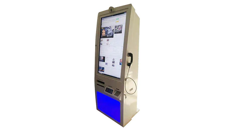 custom patient self check in kiosk operated for patient