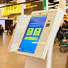new digital information kiosk with qr code scanning for sale