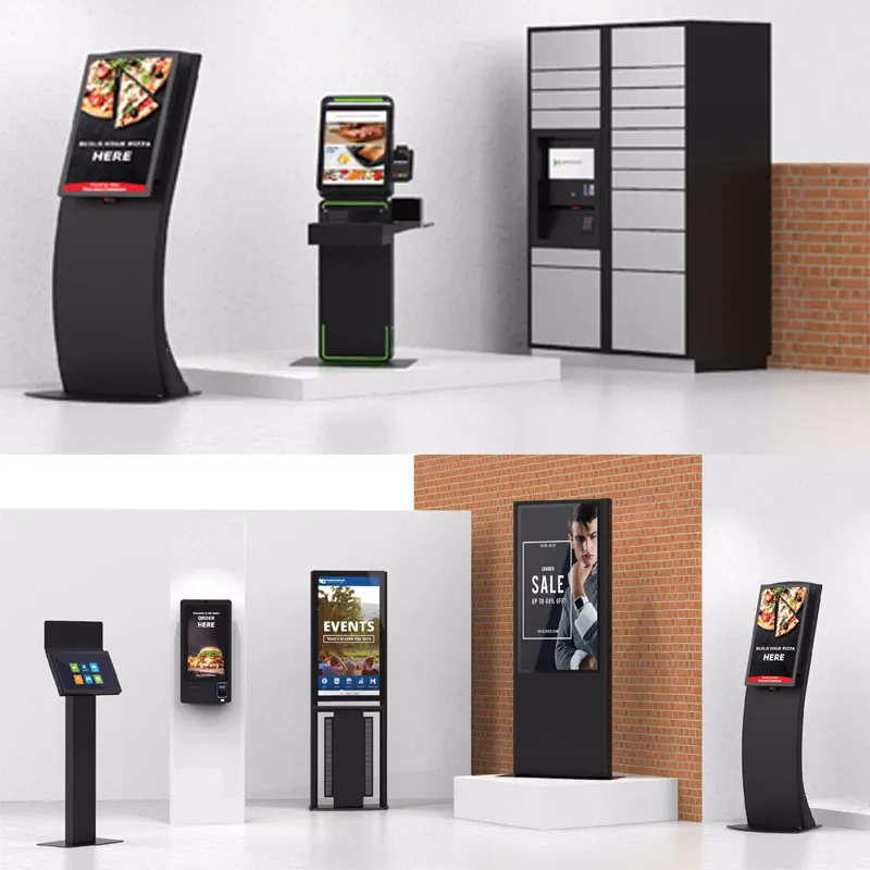 custom self service ticketing kiosk for busniess in cinema