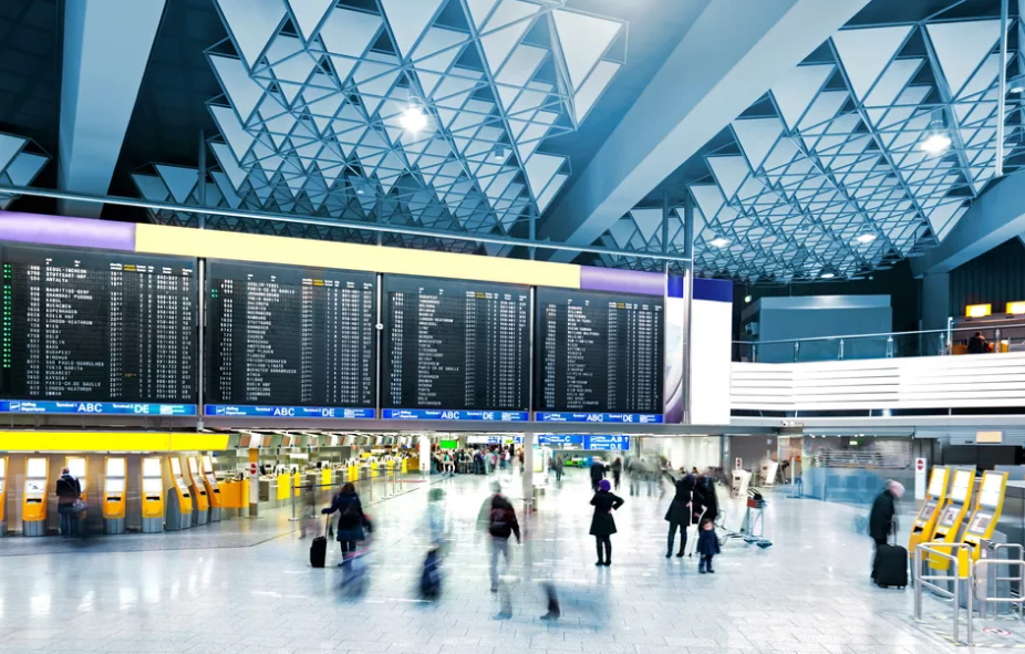 routing digital information kiosk company in airport-1