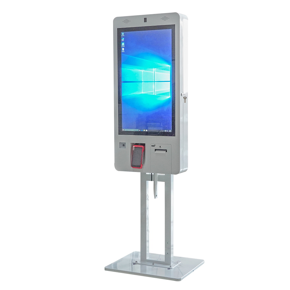 Mcdonald Self Ordering Kiosk with QR Scanner