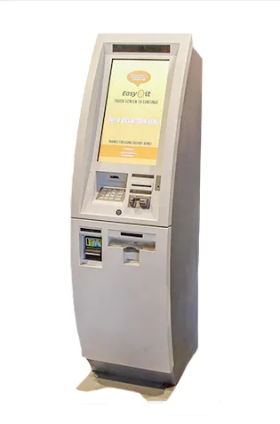 Bitcoin ATM kiosk