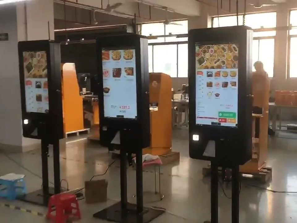Self ordering kiosk software demo