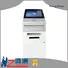 Hongzhou touch screen information kiosk with printer in airport