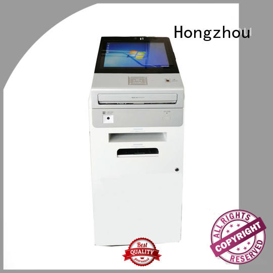touch screen interactive information kiosk with printer for sale