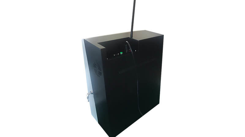 thermal digital information kiosk with printer in bar-3