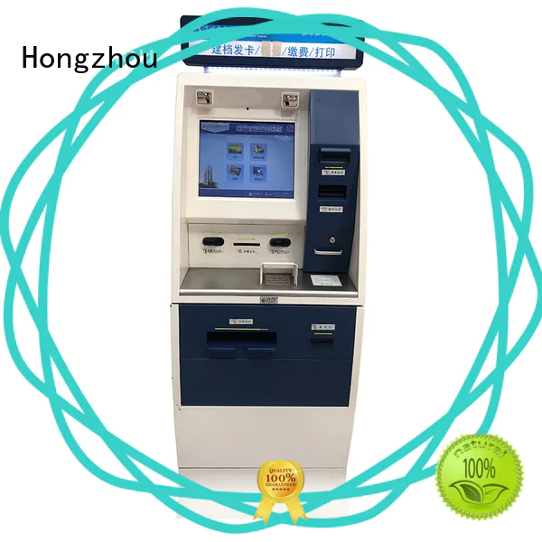 Hongzhou hospital check in kiosk for line up for patient