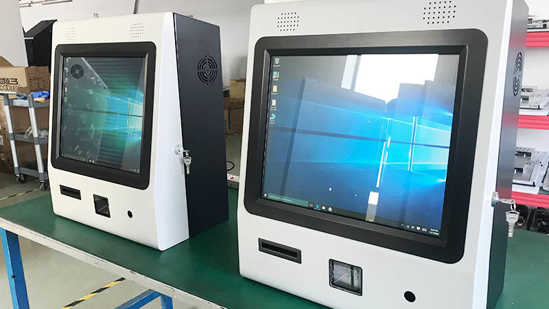 information kiosk machine with qr code scanning in airport Hongzhou-1