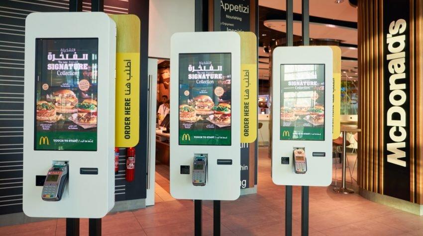 Hongzhou self service kiosk with touch screen for restaurant-3