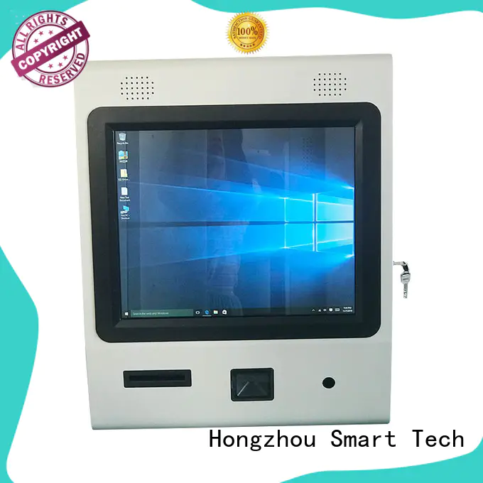 Hongzhou digital information kiosk with printer in bar