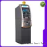 top money exchange kiosk with logo for transfer accounts