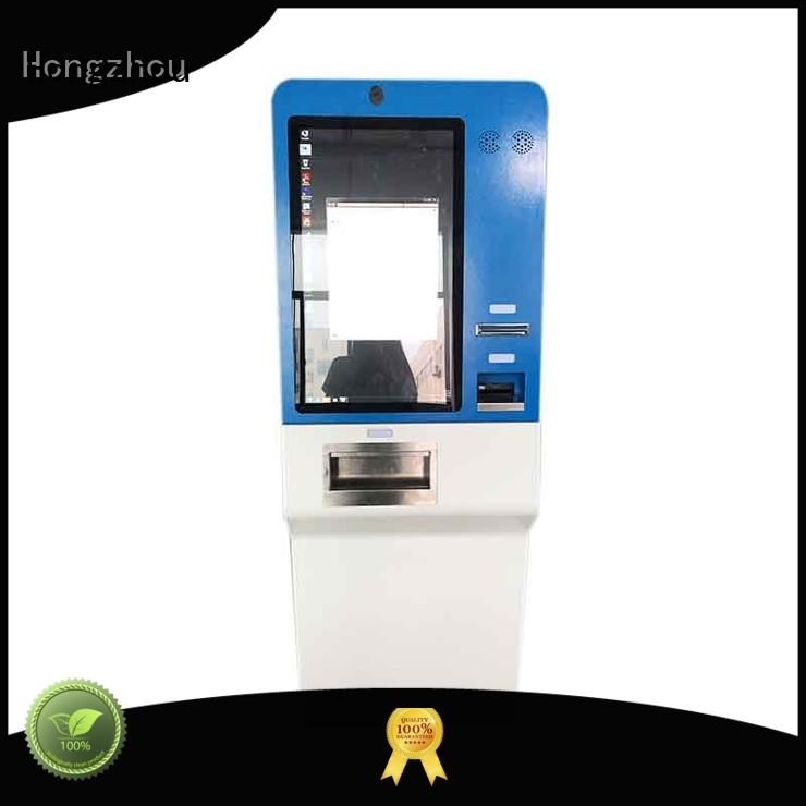 convenient self pay kiosk metal for sale Hongzhou