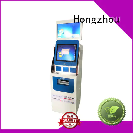 Hongzhou hospital check in kiosk metal for patient