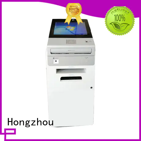 Hongzhou self service point of information kiosk printer in bar